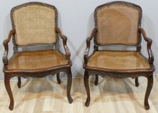 Paire De Fauteuils Cannés