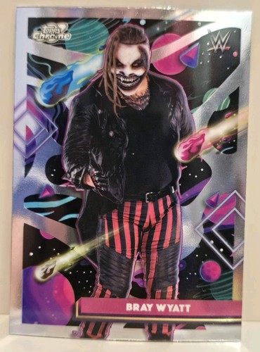 Bray wyatt wwe topps - wyatt,