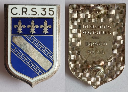 Insigne crs modèle ancien - 35,