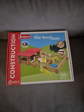 Jeu de construction Jeujura Le Petit Ranch en Bois 100 pièces