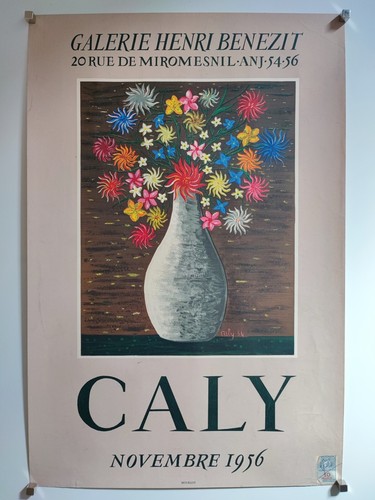 Odette caly affiche exposition - affiche,