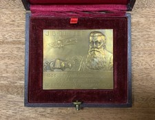 Médaille En Bronze, J. B. Dunlop , Signée Baudichon, 1888-1928