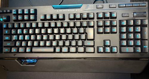 Clavier jeu mécanique noir - de,