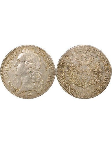 France louis ecu argent - -,