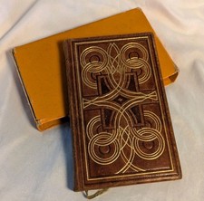 Missel de la Vie du Christ, 1948, Mame, Illustrations Couleur, Couv. Cuir dorée 