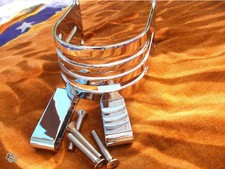 RENFORT DE FOURCHE SLOTTED CHROME POUR HARLEY-DAVIDSON