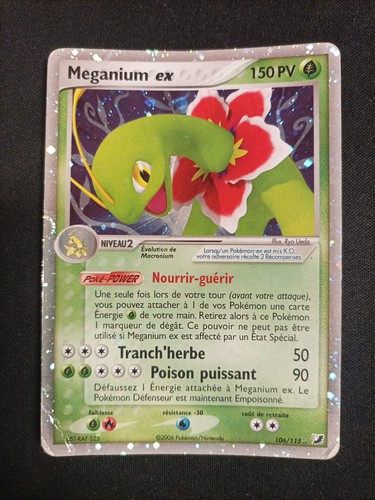 Carte pokémon meganium - meganium, ex