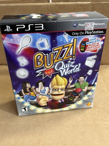 Buzz quiz world bundle ps3 - quiz,