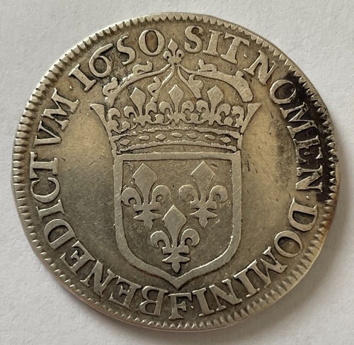 Royale louis xiv - demi, écu