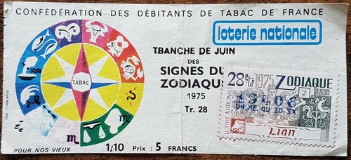 Billet loterie nationale - billet, de