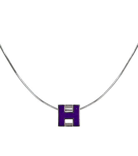 Hermes collier argent - hermes,