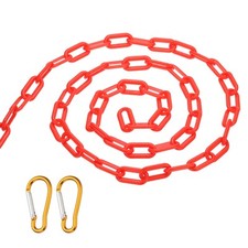 2Pcs 20Ft Barrière à chaîne