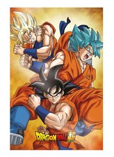 POSTER 3D DRAGON BALL SUPER