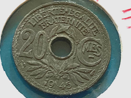 Trés rare centimes - rare, 20