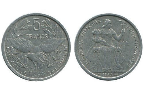 Francs nouvelle calédonie - francs,