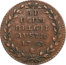 O7925 Austrian Netherlands Belgii Liard 1793 XF ->Make offer