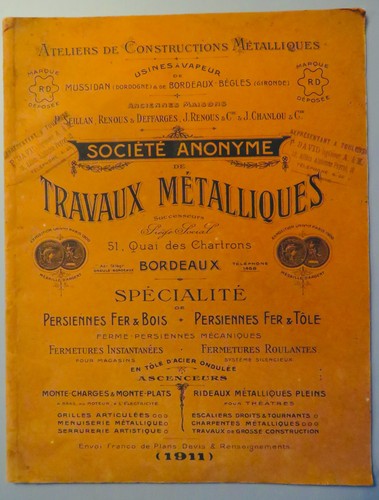 Catalogue travaux métalliques - travaux,
