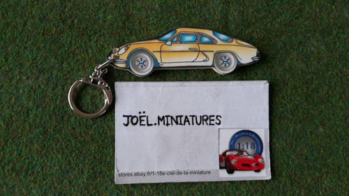 Porte clefs renault alpine - porte-clefs,