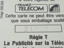 télécarte F136B / 0 et 8 a