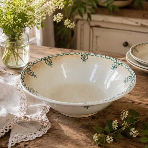 Grand saladier ancien - , –