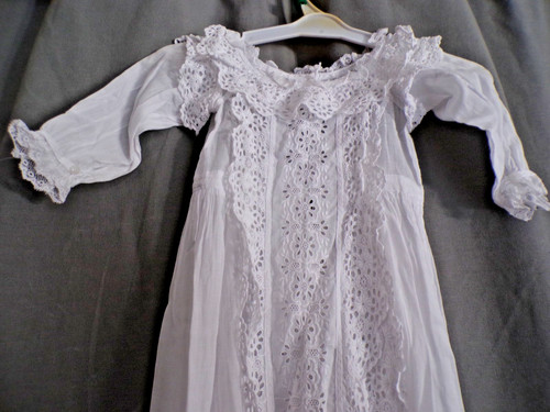 Linge ancien robe baptême - linge, de