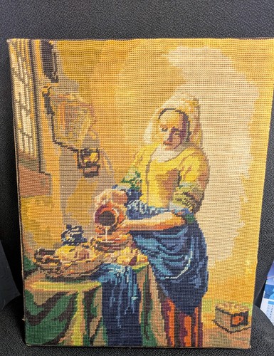 Tableau brodé mais - tableau,