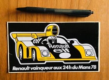 old sticker autocollant ELF