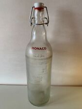 RARE ANCIENNE BOUTEILLE EN VERRE 1L // LIMONADE - MONACO