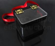 Transparent Interrupteur Boîte Commutation Billet Notes Carte Cristal Prédiction