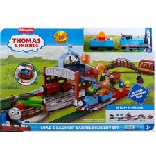 Fisher Price Thomas & Friends Piste Motorisée Centre De Livraison De Barils