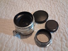 Objectif Jena Biotar 1:2 f= 58mm Monture Exakta vers M42