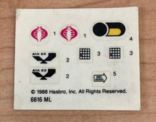 Vintage 1988 GI JOE HASBRO