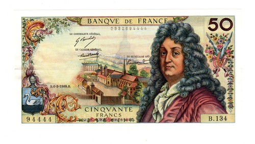 France billet francs - billet,