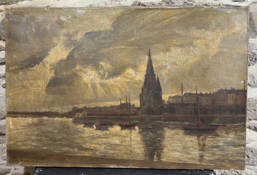 Hst signée datée - datée, 1903