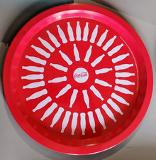 GRAND PLATEAU PUBLICITAIRE BISTROT - COCA COLA - 32.5*32.5CM