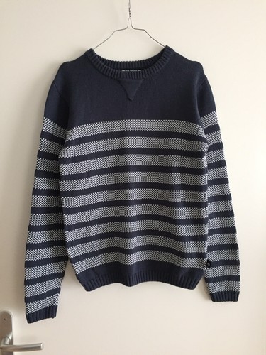 Pull hublot marin - hublot, bleu