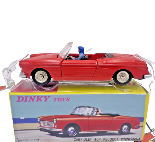 Peugeot 404 cabriolet rouge - cabriolet,