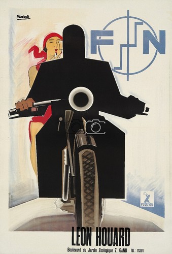Moto léon houard - houard, fn