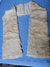 Echarpe fourrure lapin : déguisement, jeux de rôle, Role Playing Game Princesse