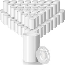 200 Pcs Plastic Film Canister Holder 35 Mm Empty Camera Reel Containers Storage