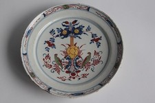 Assiette faïence Delft XVIIIe