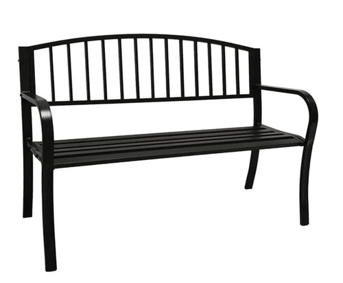 Banc fer dossier - banc,