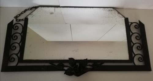 Miroir cadre art déco - cadre, motif