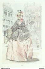 Gravure Mode Boutet (pointe