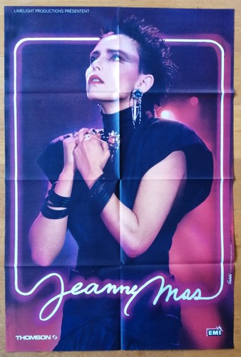 Jeanne mas affiche concert - jeanne,