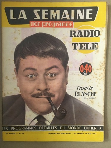 Semaine radio tele - tele, n°19