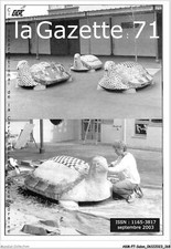 AKMP7-0624-SALON - LA GAZETTE 71 - TORTUE EN TERRE