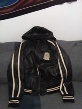 veste redskins femme cuir et
