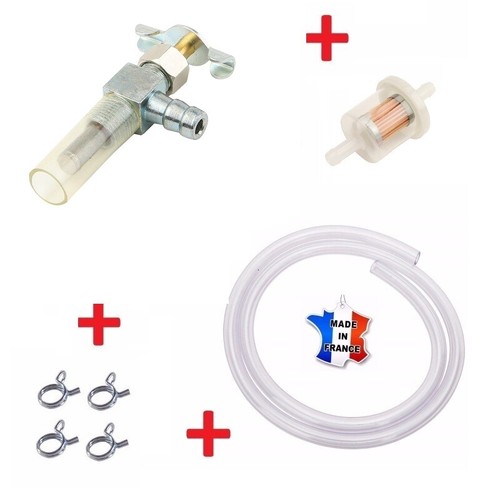 Kit essence m10x1 robinet - robinet, +