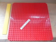 GRANDE PLAQUE LEGO DUPLO PLAQUE ROUGE 38 * 38 cm Premier age 1er  enfant